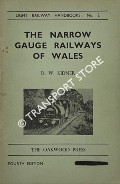 Book cover of The Narrow Gauge Railways of [North] Wales  by KIDNER, R.W. 
